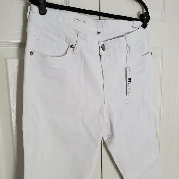 Kut From Kloth Bardot Crop Skinny Boyfriend Jeans - Picture 3 of 15